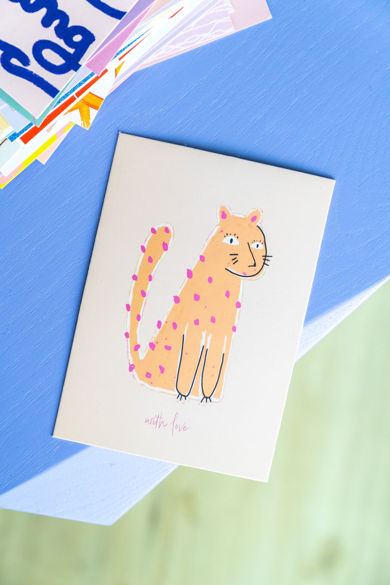 With love | Postkarte