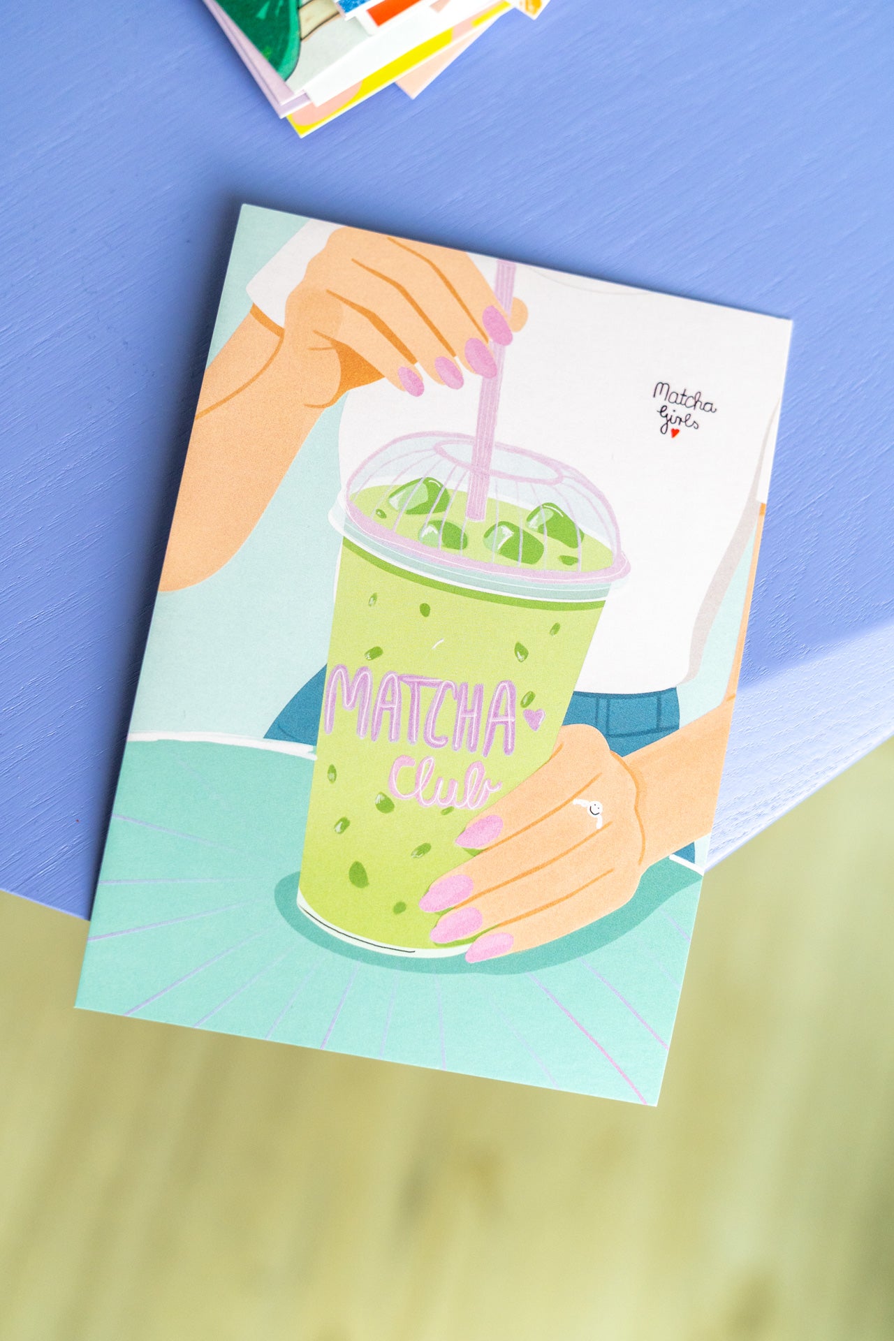 Matcha Club | Postkarte
