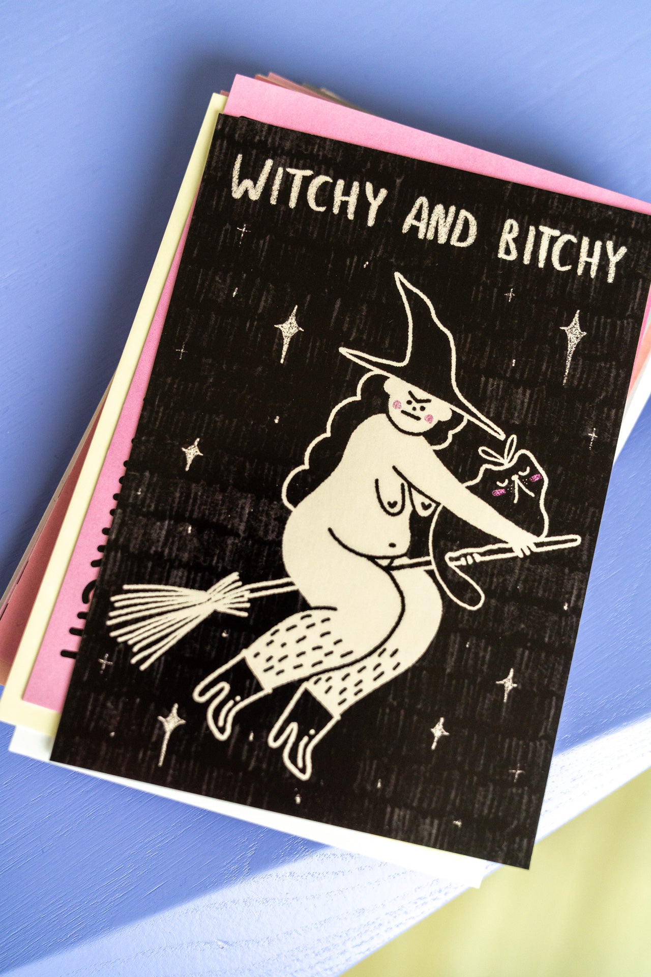 Witchy and Bitchy | Postkarte