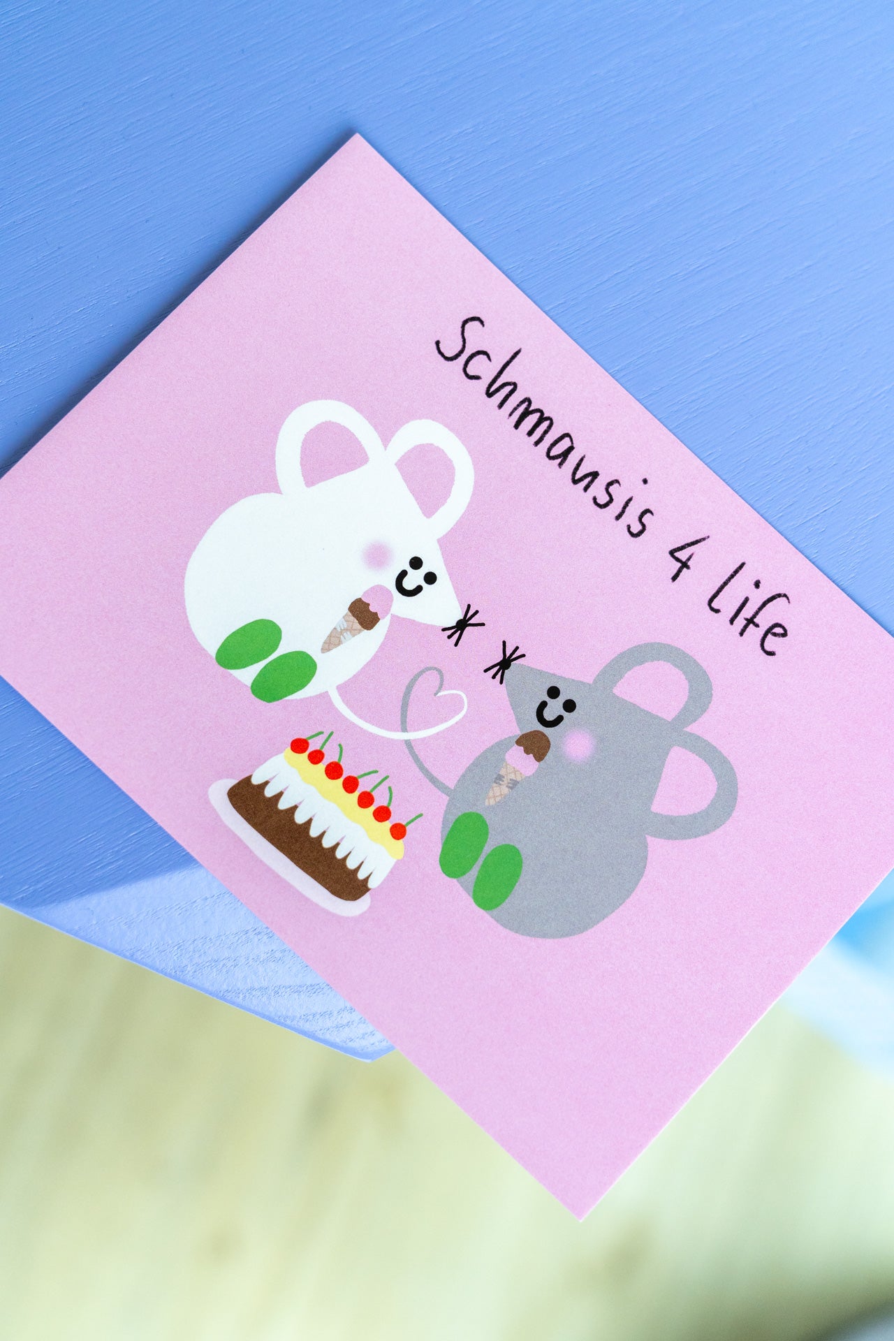 Schmausis 4 life | Postkarte