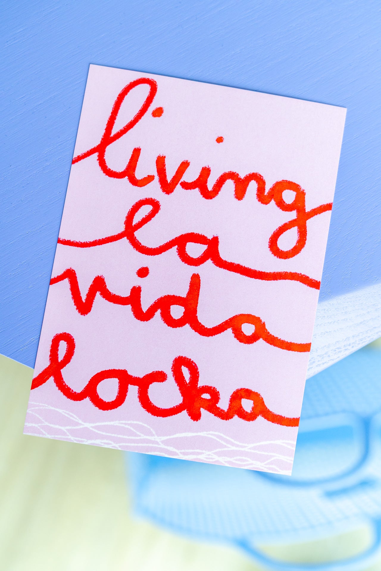 living la vida locka | Postkarte