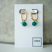 gold | petrol mint