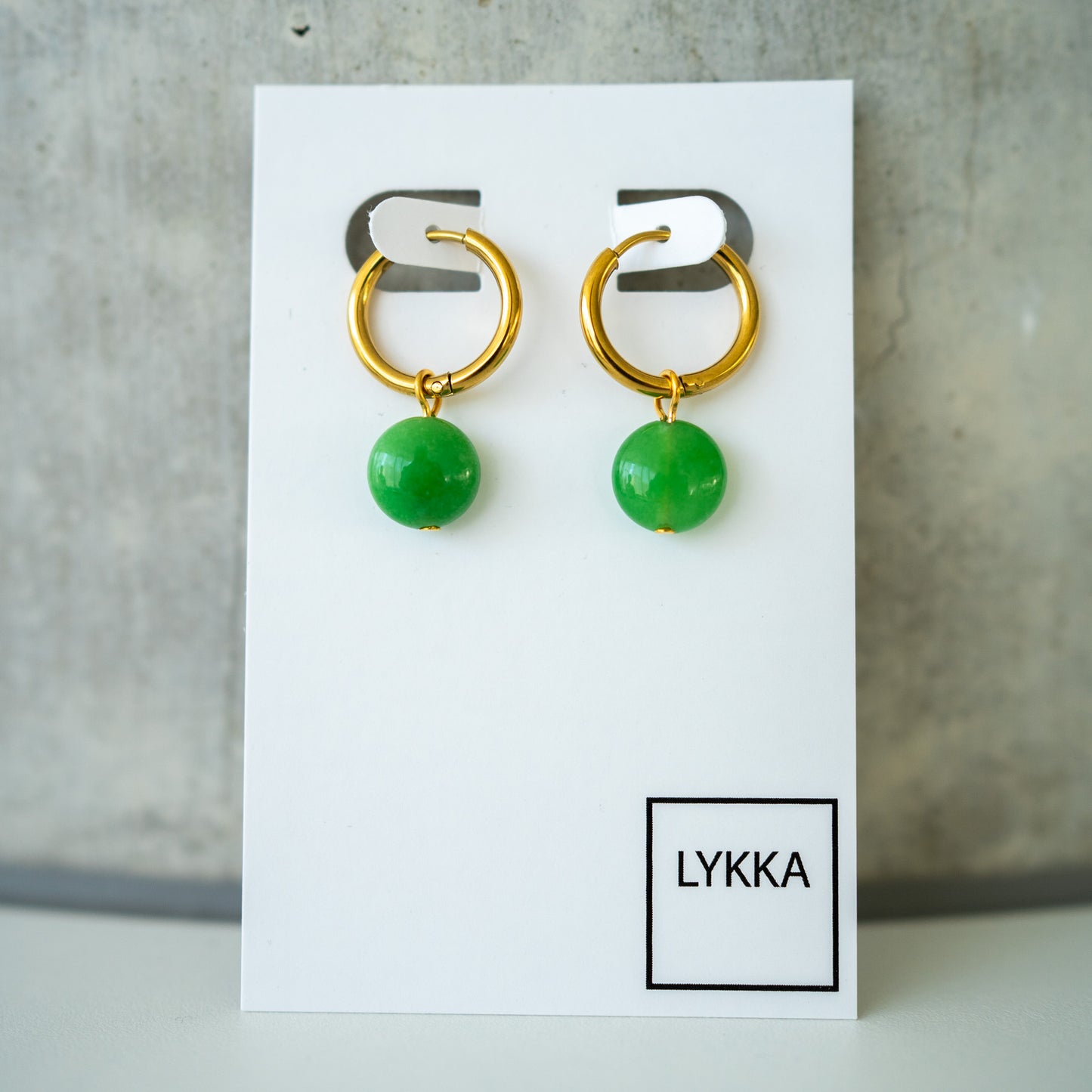 LYKKA Ohrringe "Circle" - gold|silver | verschiedene Farben