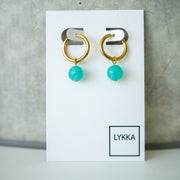 gold | aqua