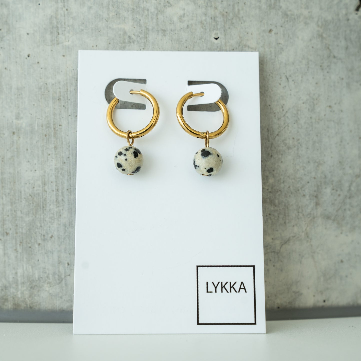LYKKA Ohrringe "Circle" - gold|silver | verschiedene Farben