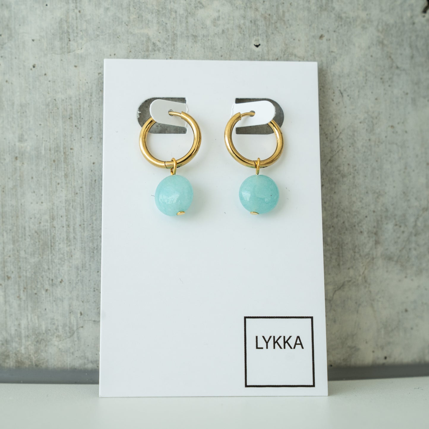 LYKKA Ohrringe "Circle" - gold|silver | verschiedene Farben