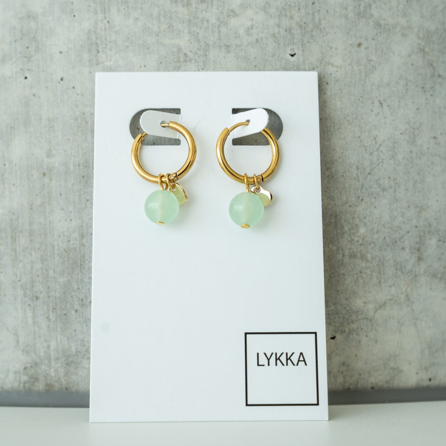 LYKKA Ohrringe "Circle" - gold|silver | verschiedene Farben