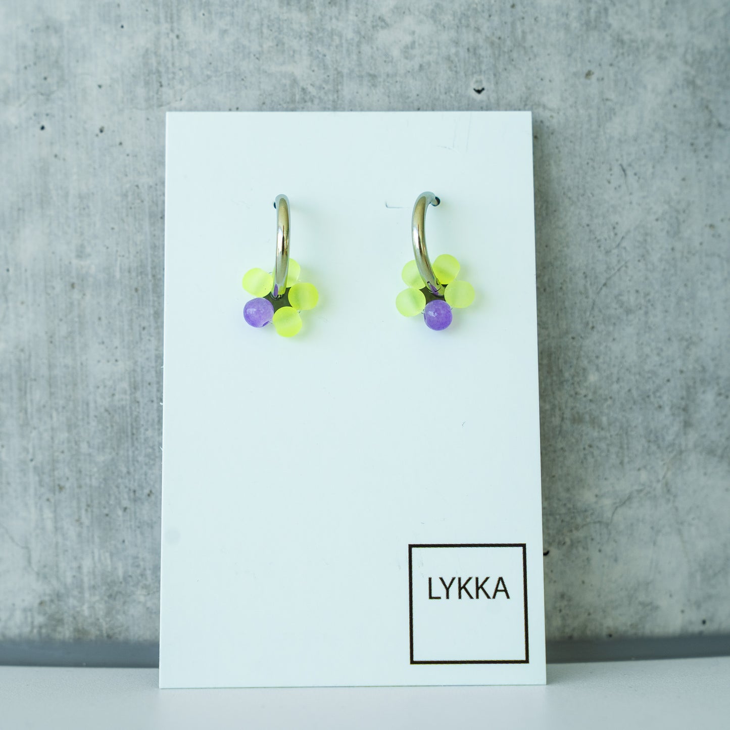 LYKKA Ohrringe "mini daisie" - gold|silber | versch. Farben
