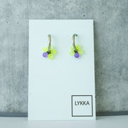 silber | neongelb lila