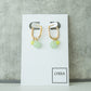 LYKKA Ohrringe "oval bubbles" gold|silber | verschied. Farben