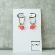 silber | himbeere orange