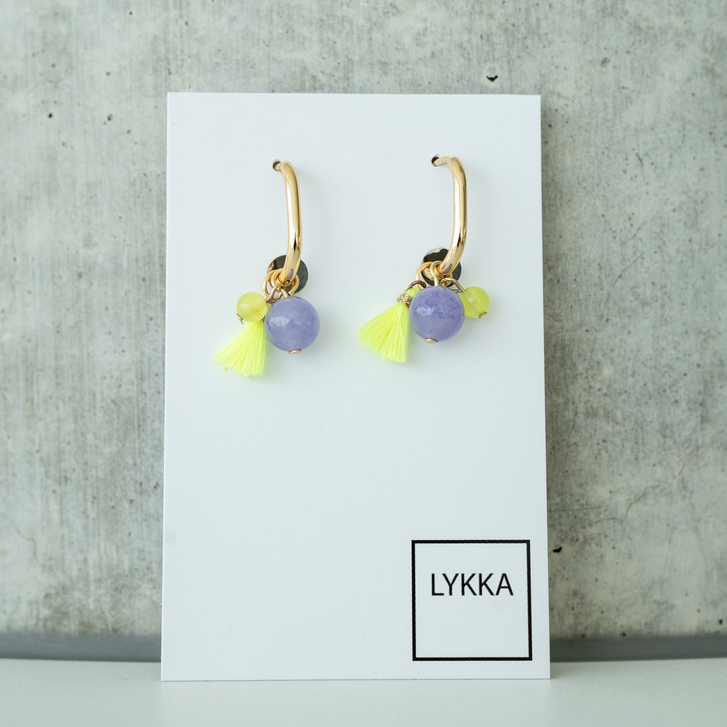 LYKKA Ohrringe "tassel"  | gold/silver | versch. Farben