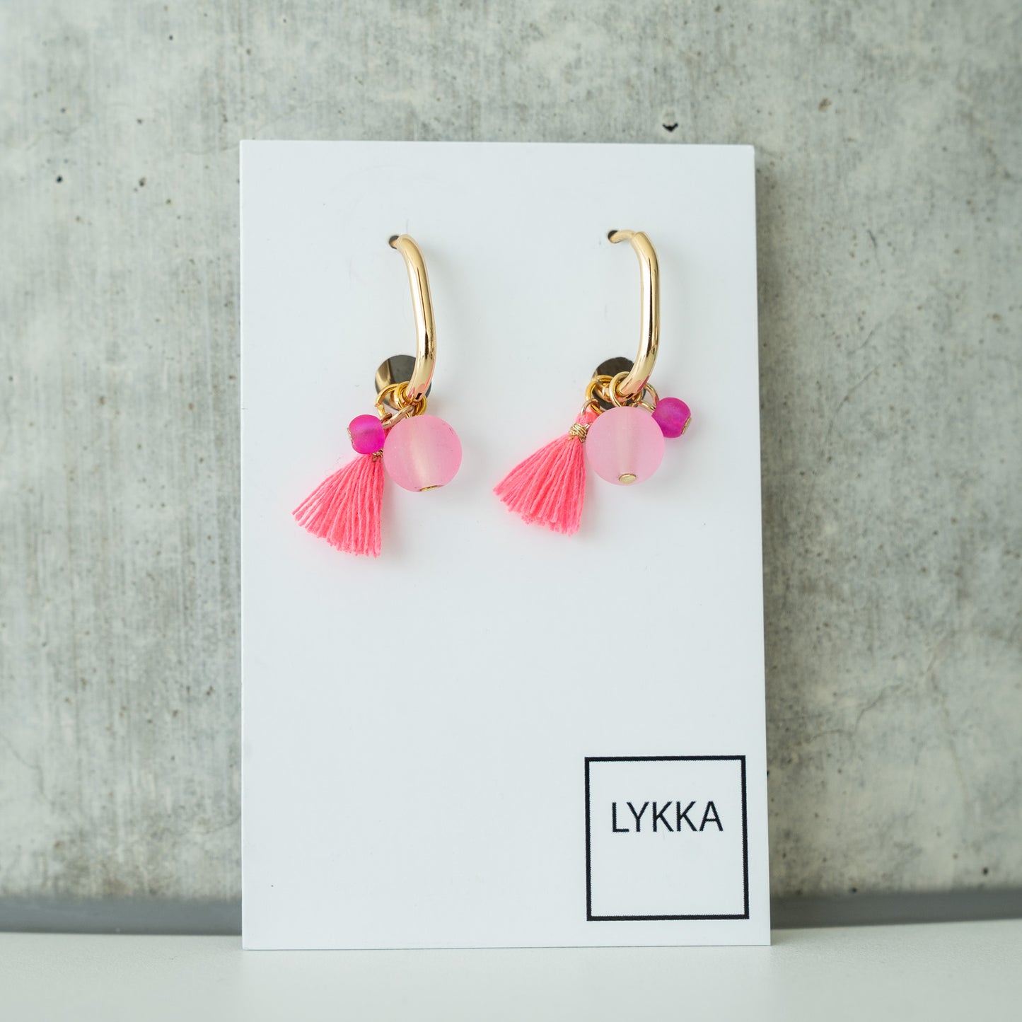 LYKKA Ohrringe "tassel"  | gold/silver | versch. Farben
