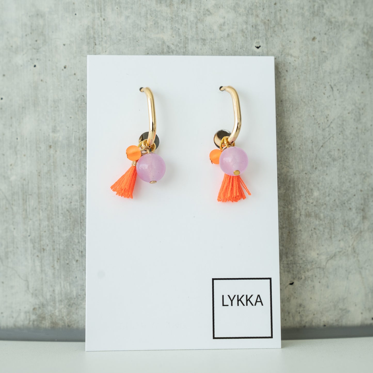 LYKKA Ohrringe "tassel"  | gold/silver | versch. Farben