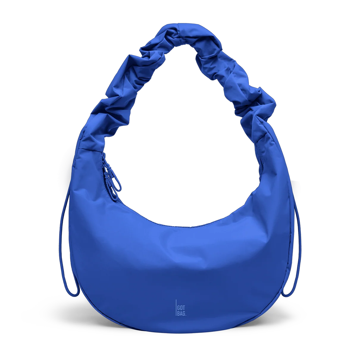 MOON BAG RUFFLE, cobalt