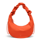 MOON BAG RUFFLE, hot coral
