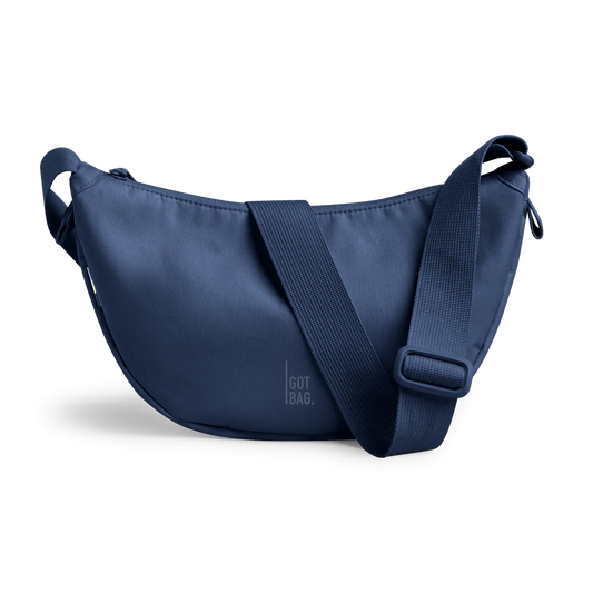 moon bag small | monochrome deep ocean