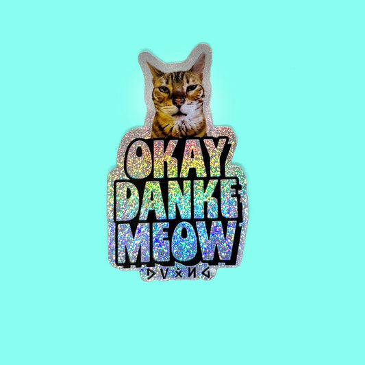 Sticker | okay danke meow