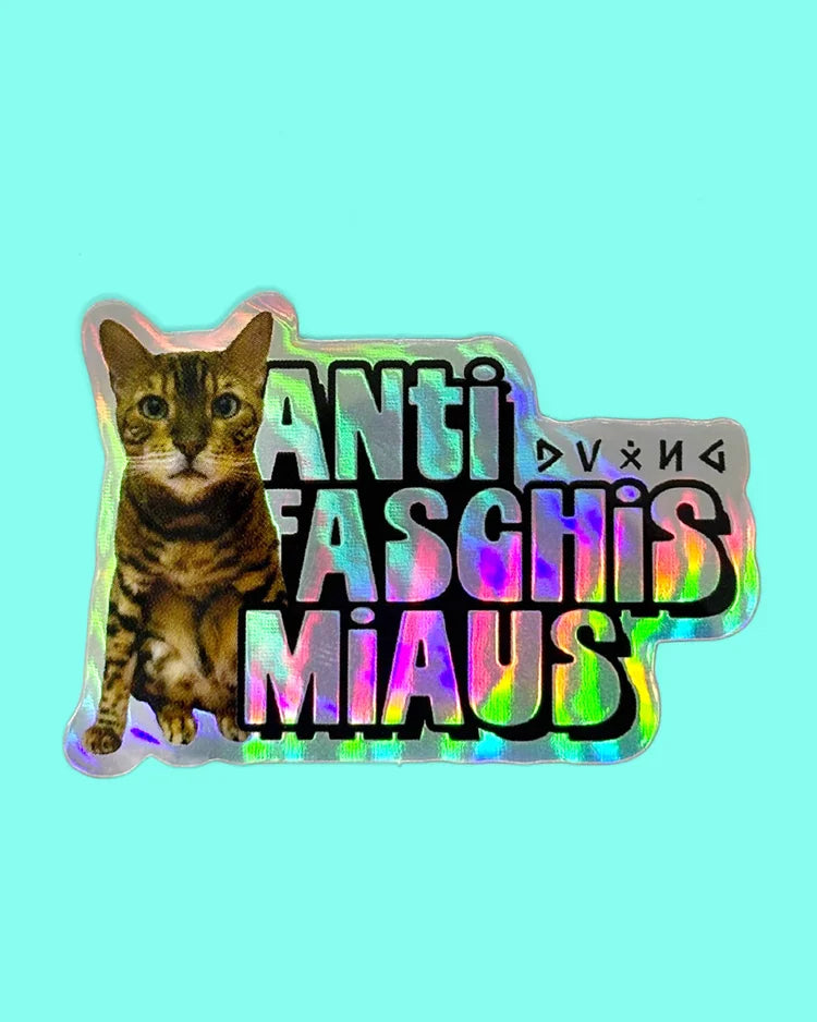 Sticker | Antifaschismiaus