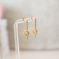 Ohrring | Knoten, gold