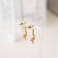 Ohrring | Knoten, gold