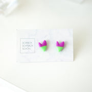 neon lila - grün