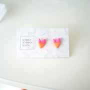 neon pink - orange