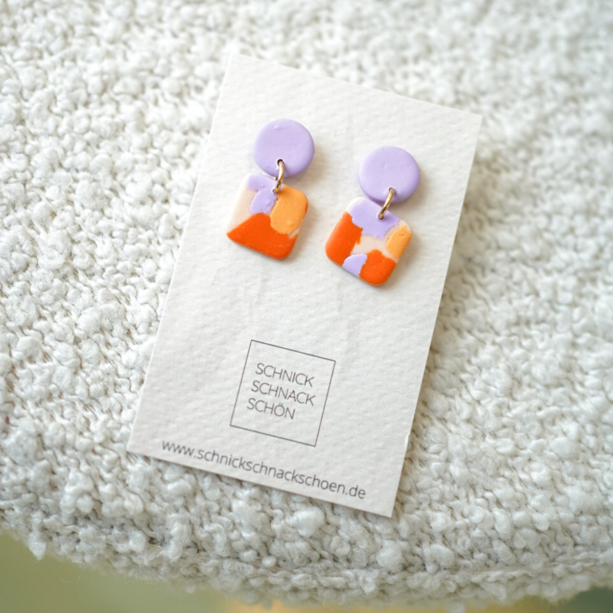 Ohrstecker | Mia Soft Orange