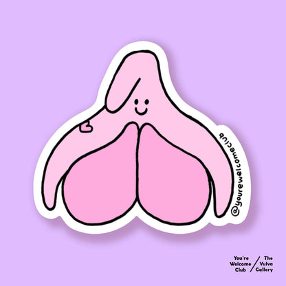 Magnet | Happy Clitoris | versch. Farben