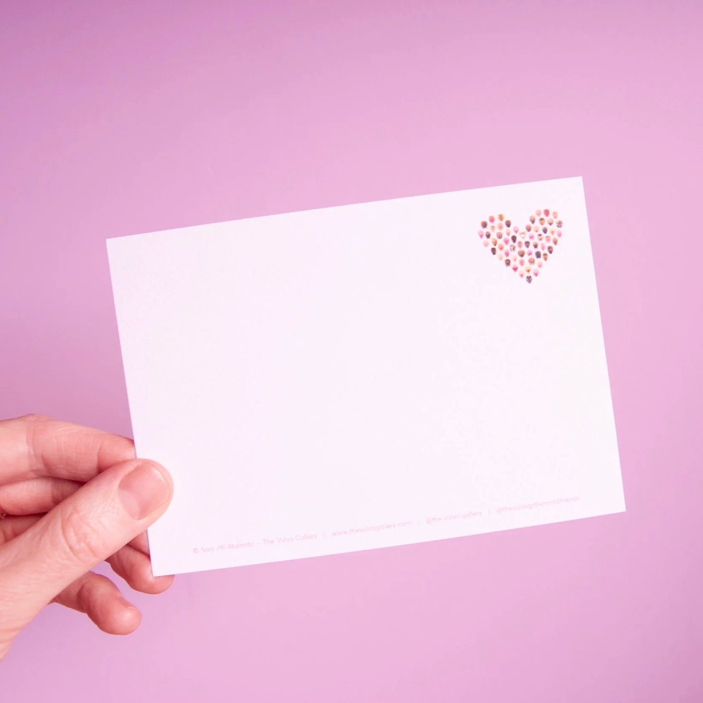 Pubic Heart Vulva | Postkarte (Kopie)