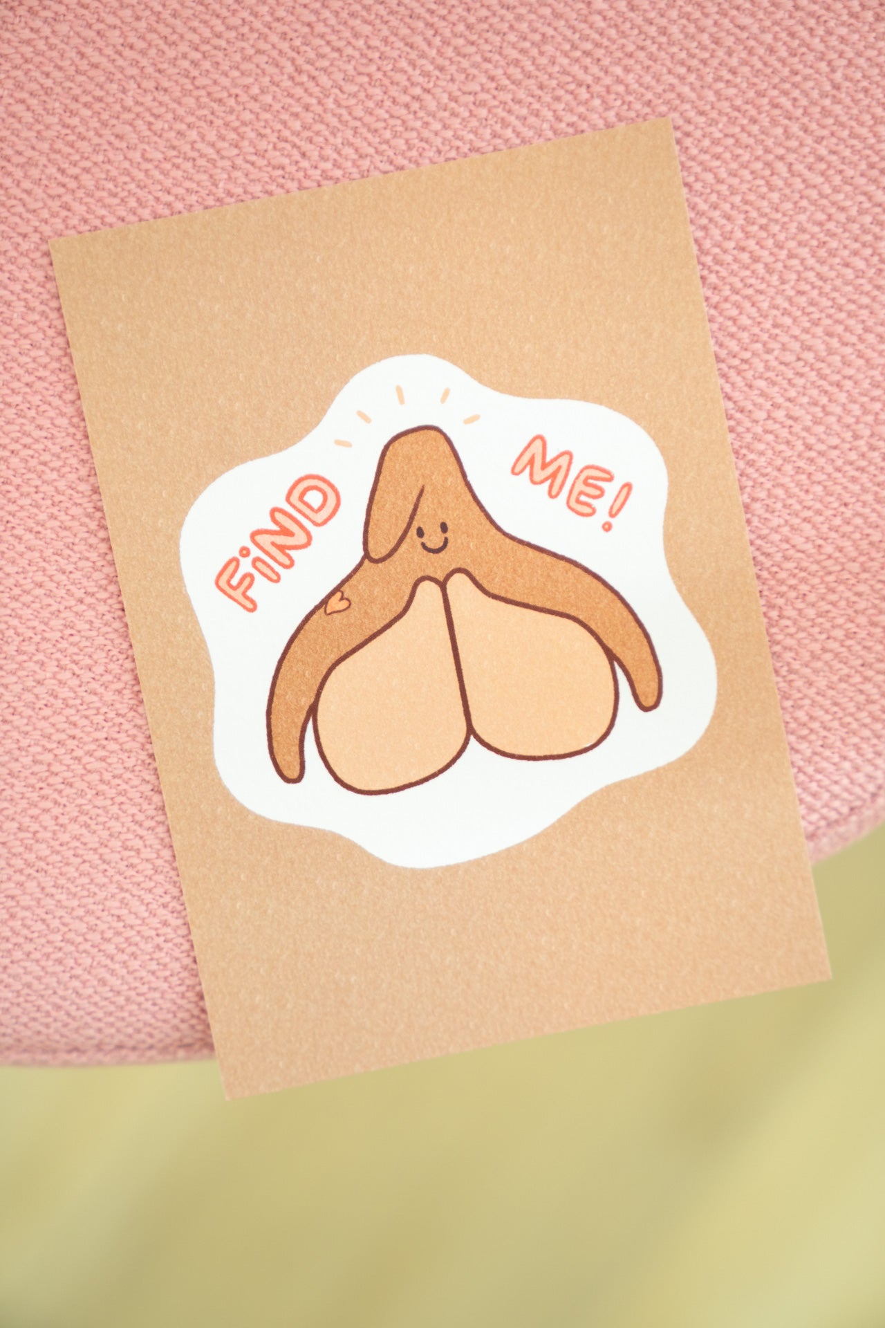Find me! Clitoris | Postkarte | versch. Varianten