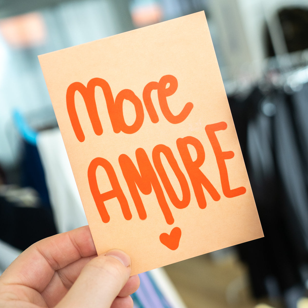 More Amore | Postkarte