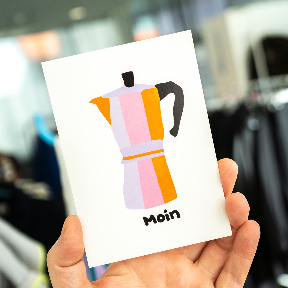 Moin | Postkarte