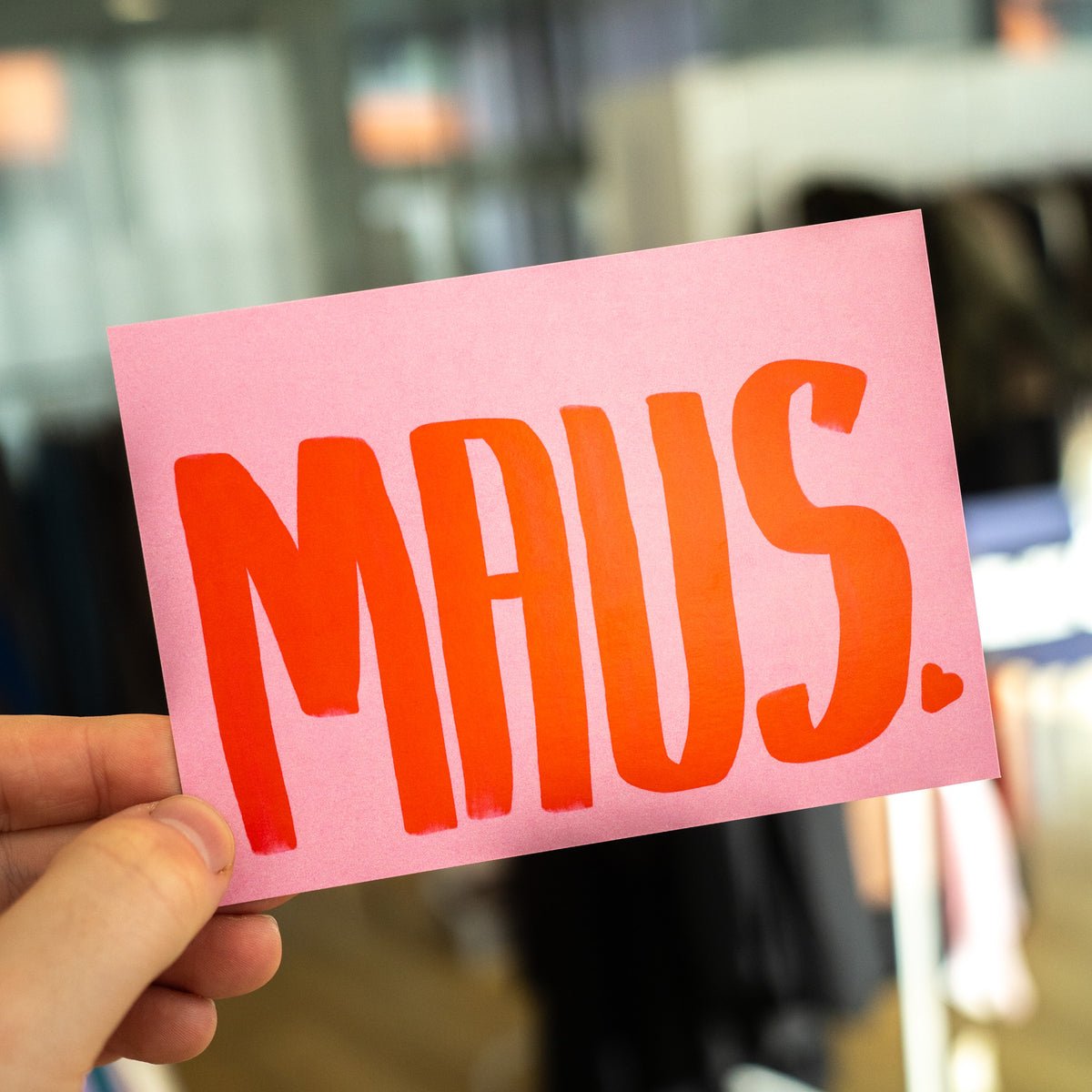 Maus | Postkarte