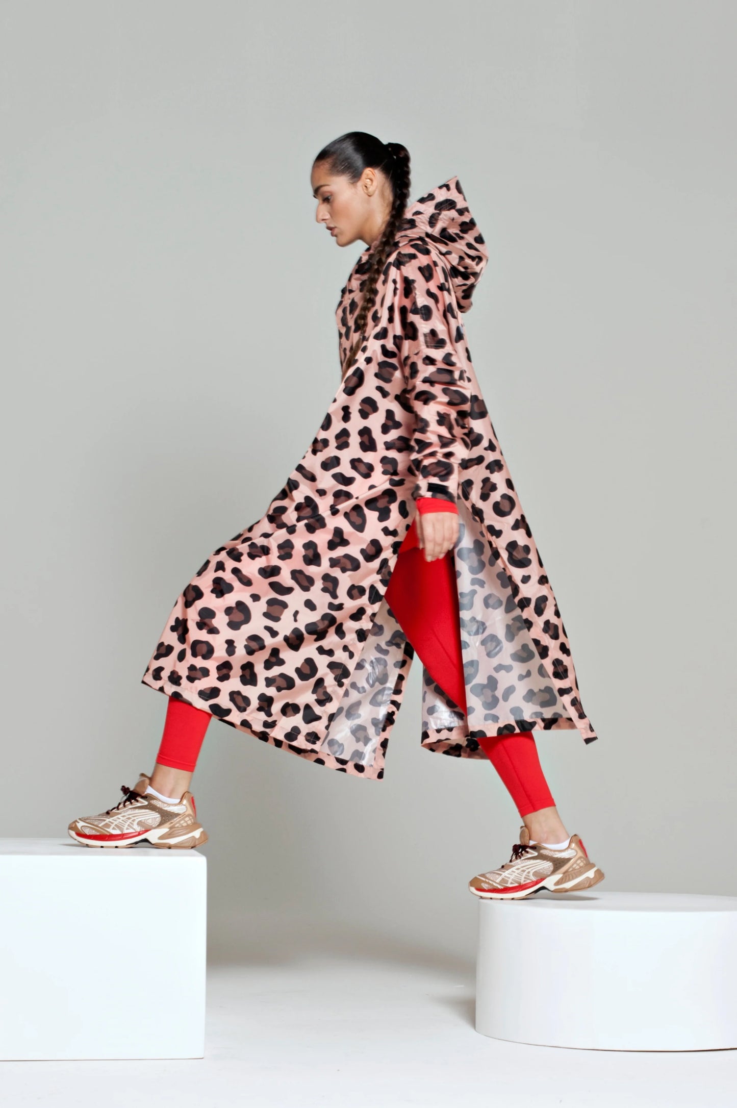 rain poncho | pink panther