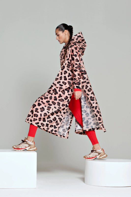 rain poncho | pink panther