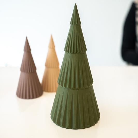 Riffelbaum gross, 3D Druck | khaki