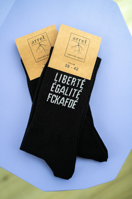 Liberté Égalité Fckafdé | Tennissocken