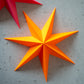 Spitzenstern NEON, 3D Druck | versch. Farben