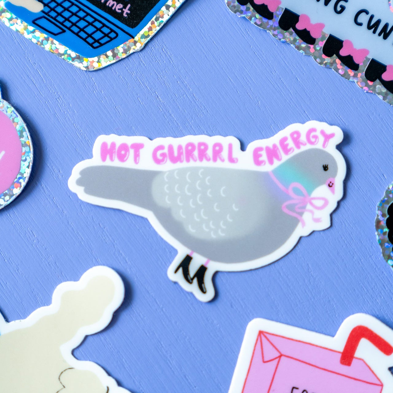 Sticker "Hot Guuurl Energy"