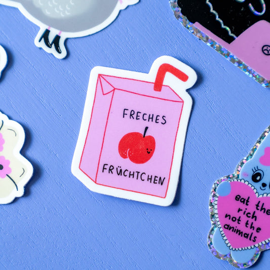 Sticker "Freches Früchtchen"
