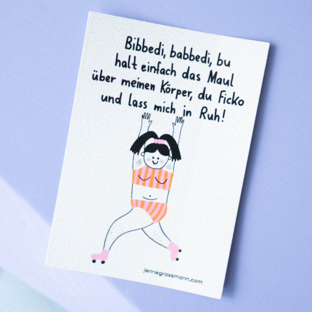 Sticker "Maul halten, Fickos"