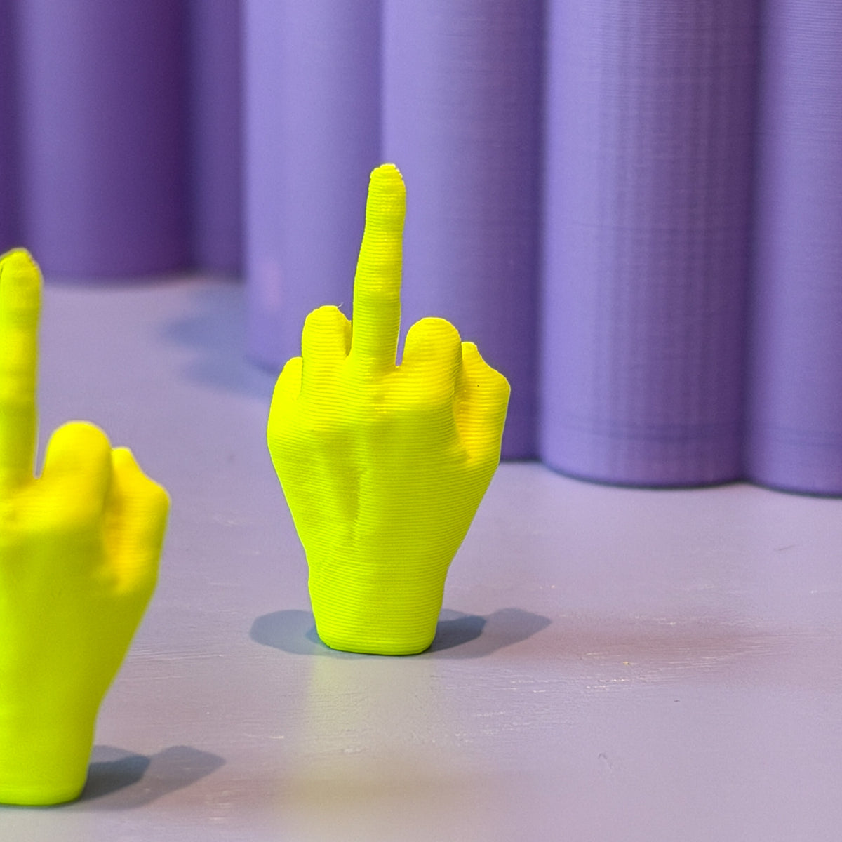 Mittelfinger 3D-Druck | versch. Farben
