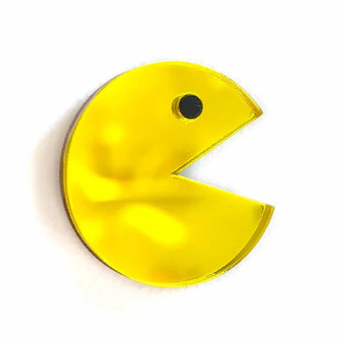 2in1 | Brosche & Wandkunst | yellow biter