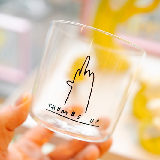 Trinkglas "Thumbs up" - Medium