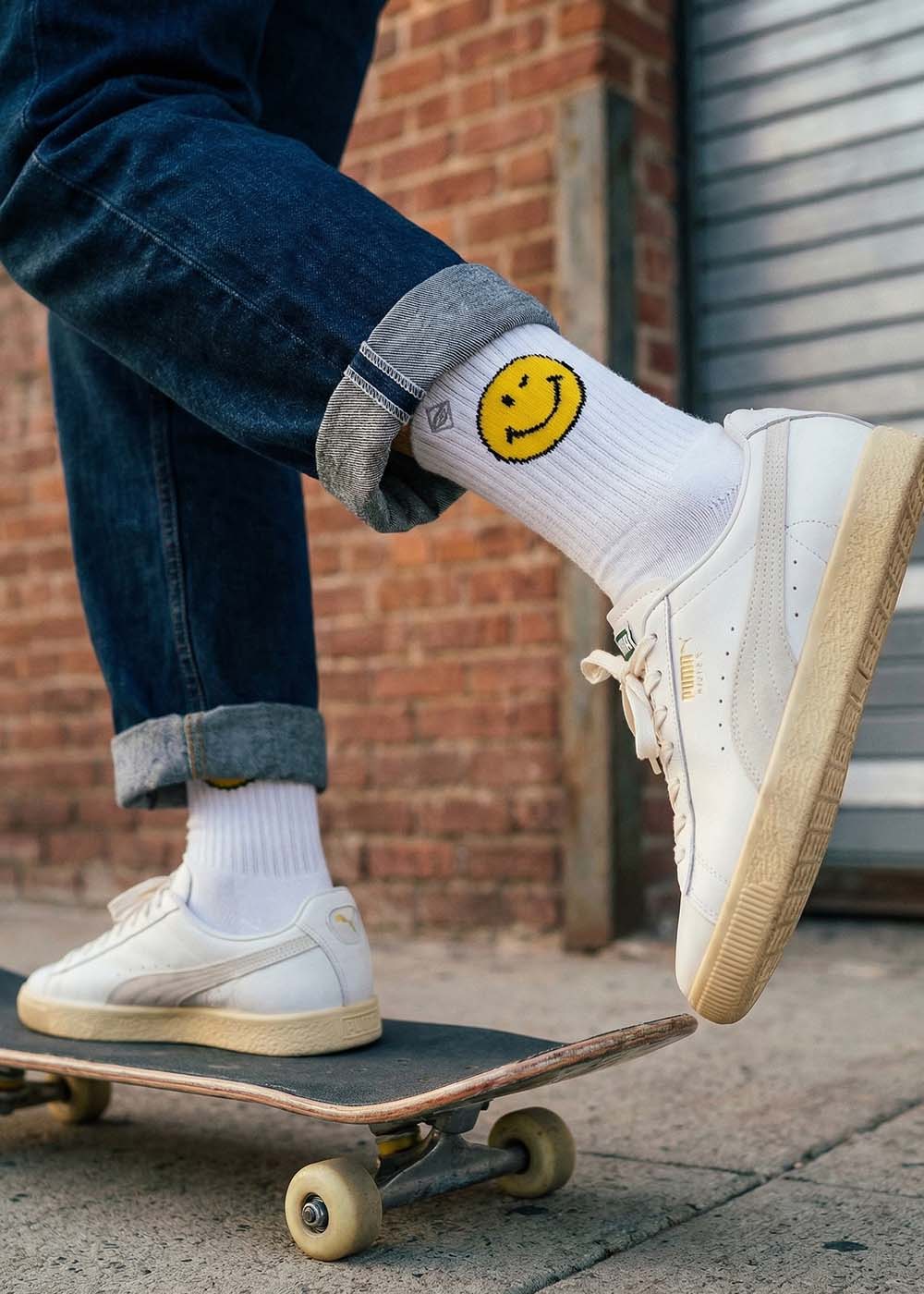 Yellow Smile | Tennissocken