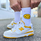 Yellow Smile | Tennissocken