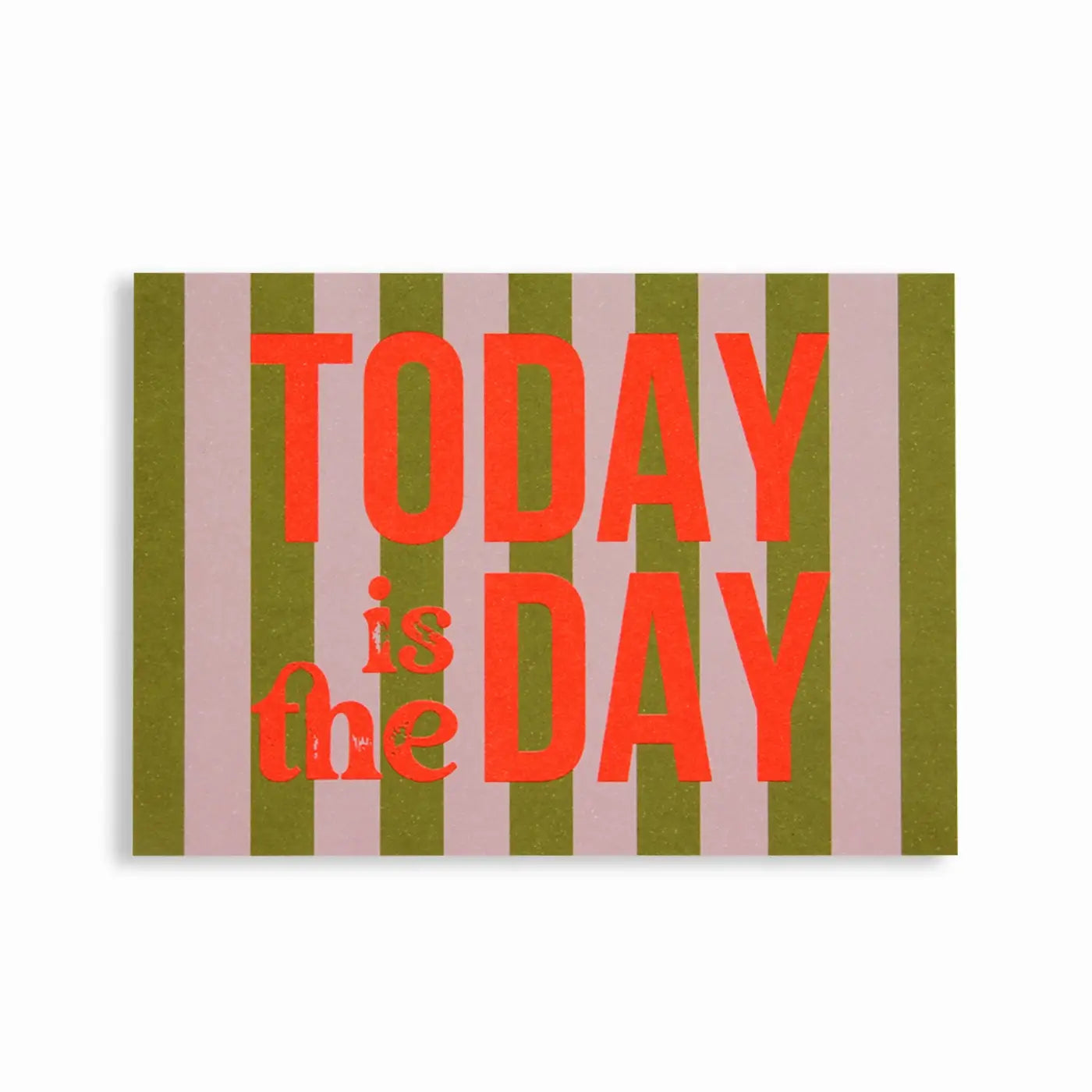 Today is the day | Postkarte