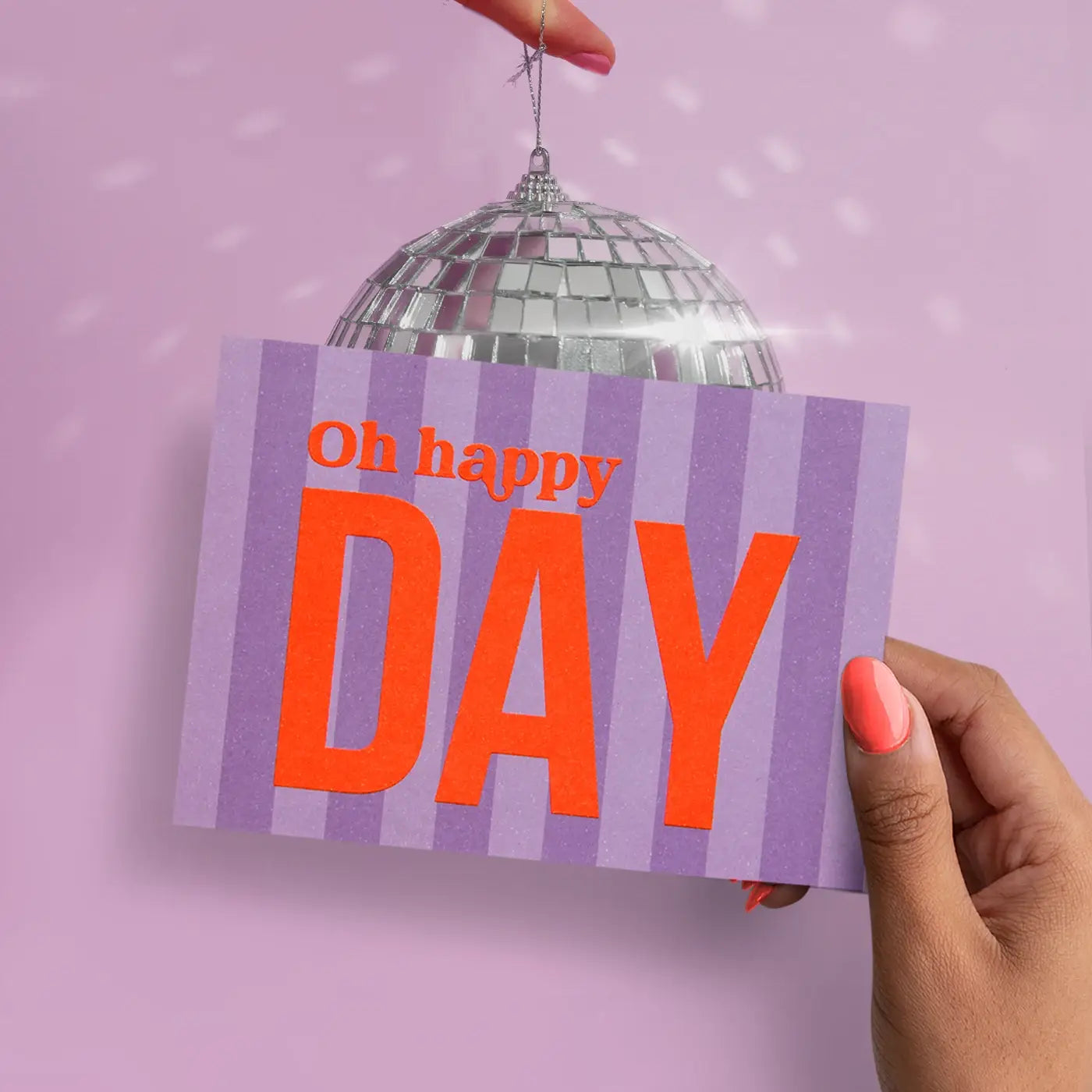 Oh happy day | Postkarte