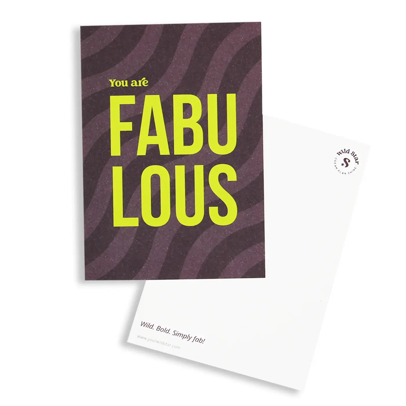 You are fabulous | Postkarte